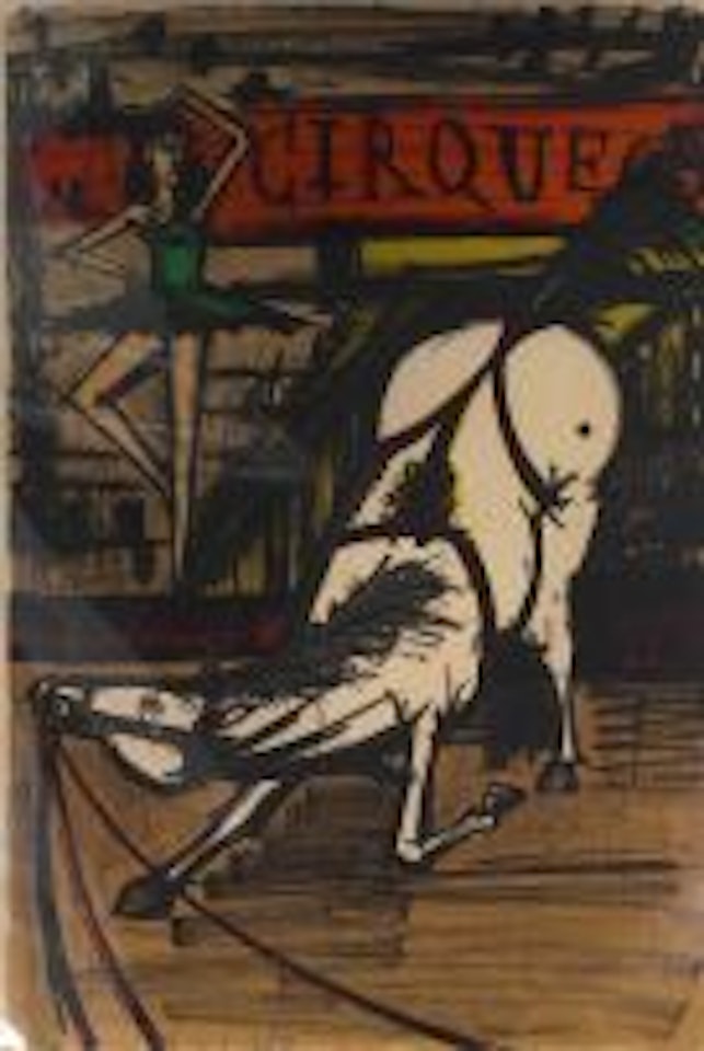 L"Ecuyere (from Le Cirque) by Bernard Buffet