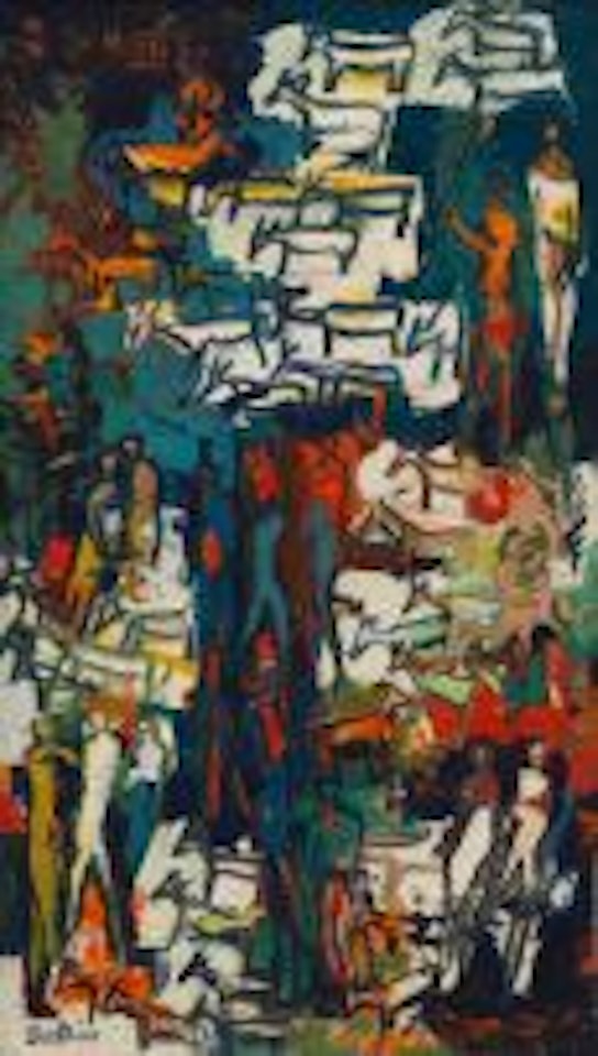 Goat Herders by Walter Battiss