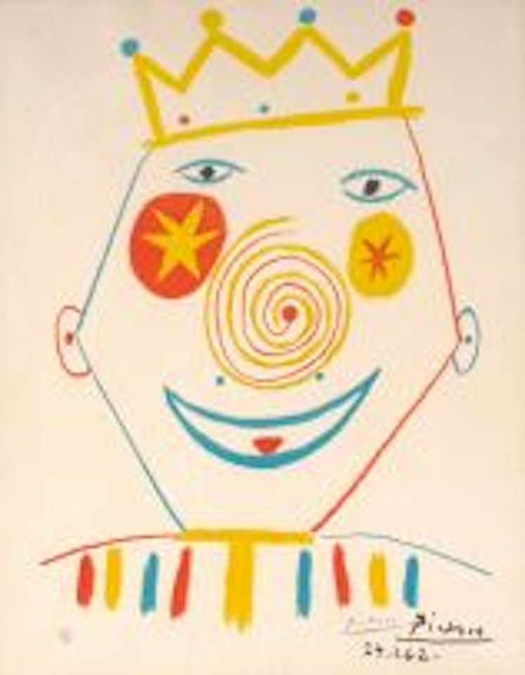 Le Clown by Pablo Picasso