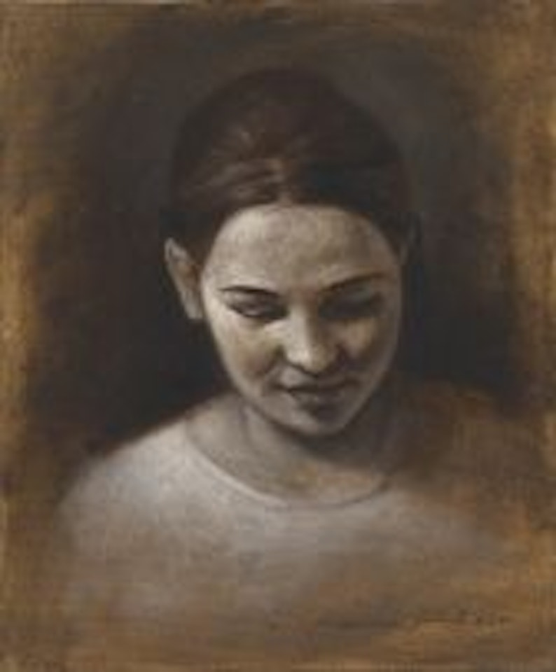 Portrait of a Young Girl by Lionel Smit