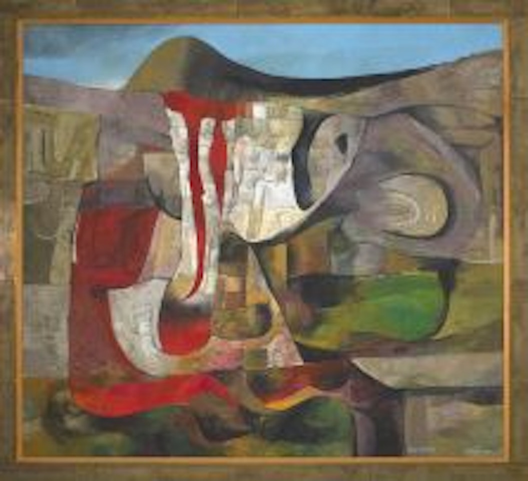 Brandberg Wall by Cecil Skotnes