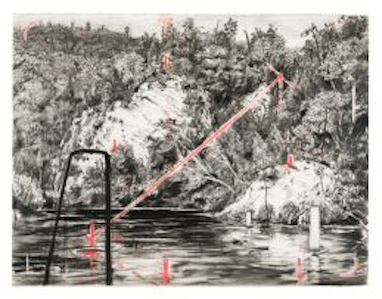 Deep Pool, from the series Colonial Landscape by William Kentridge