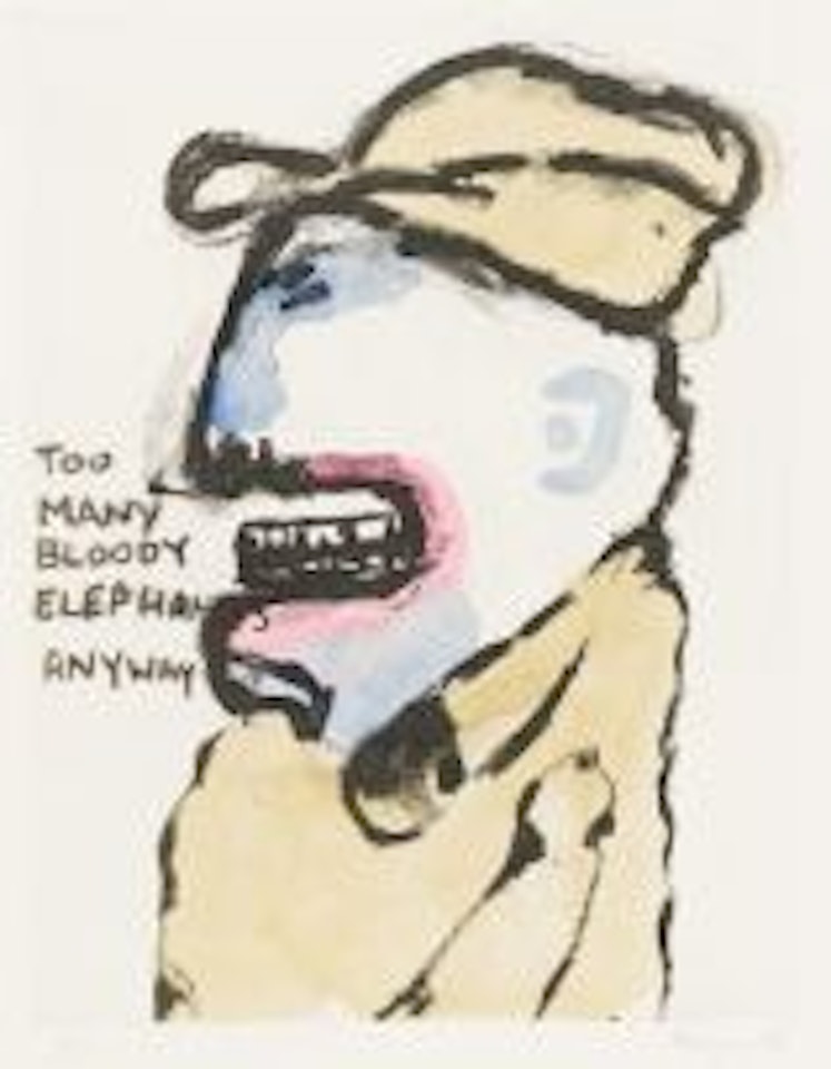 Too Many Bloody Elephants anyway by Robert Hodgins