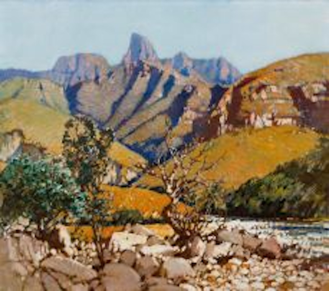 The Drakensberg, Natal by Robert Gwelo Goodman