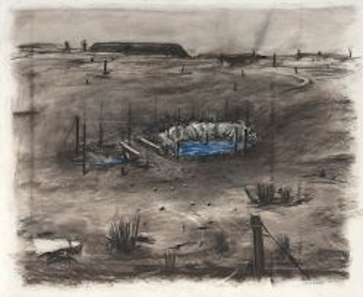 Drawing for "Felix in Exile" by William Kentridge