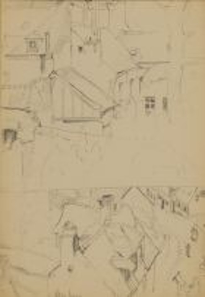 Rooftop Sketches by William Russell Flint