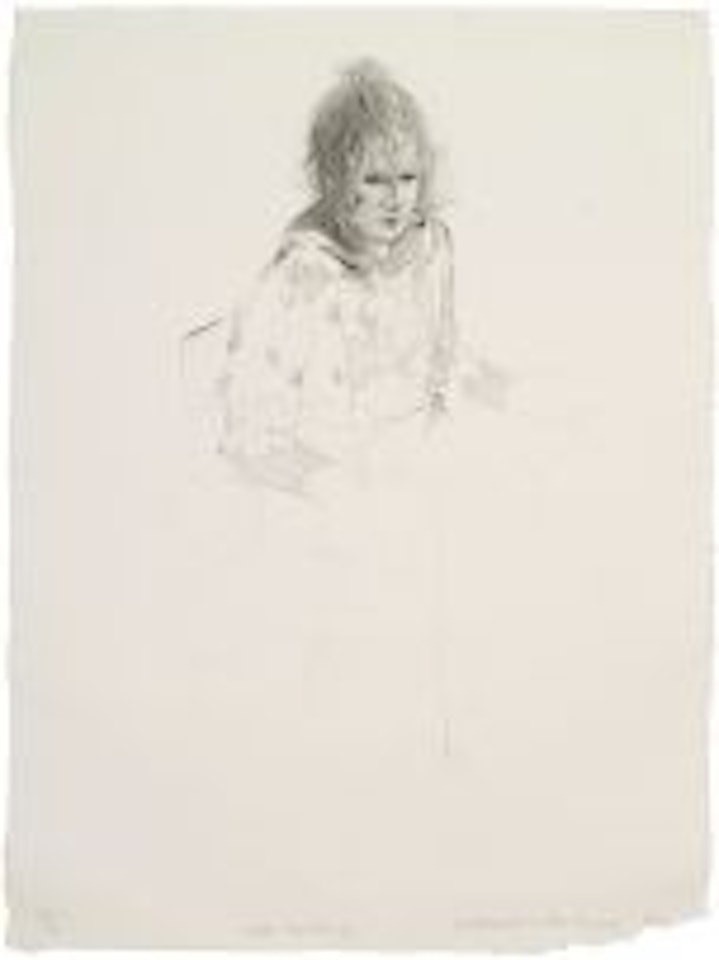 Celia Smoking by David Hockney