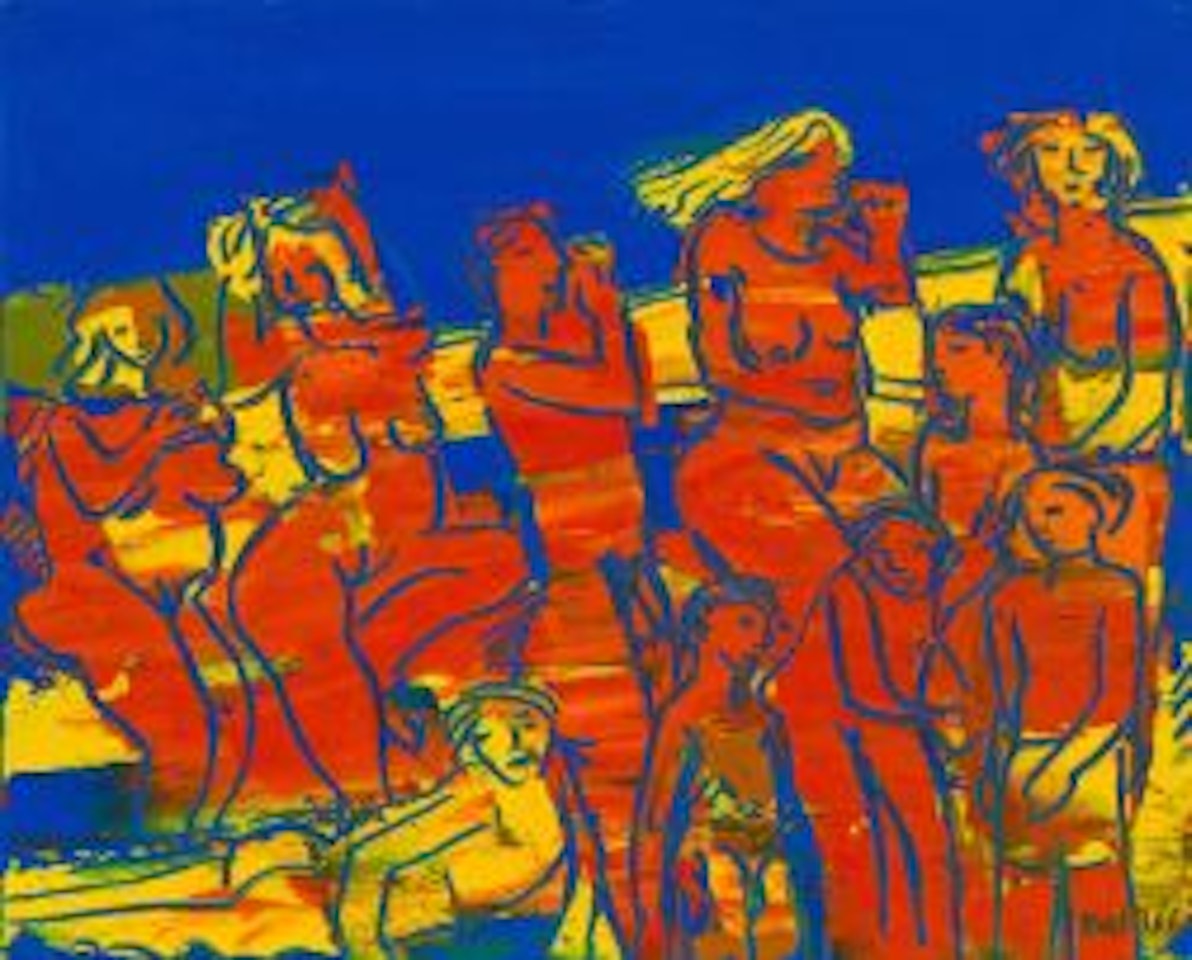 Sunbathers by Walter Battiss