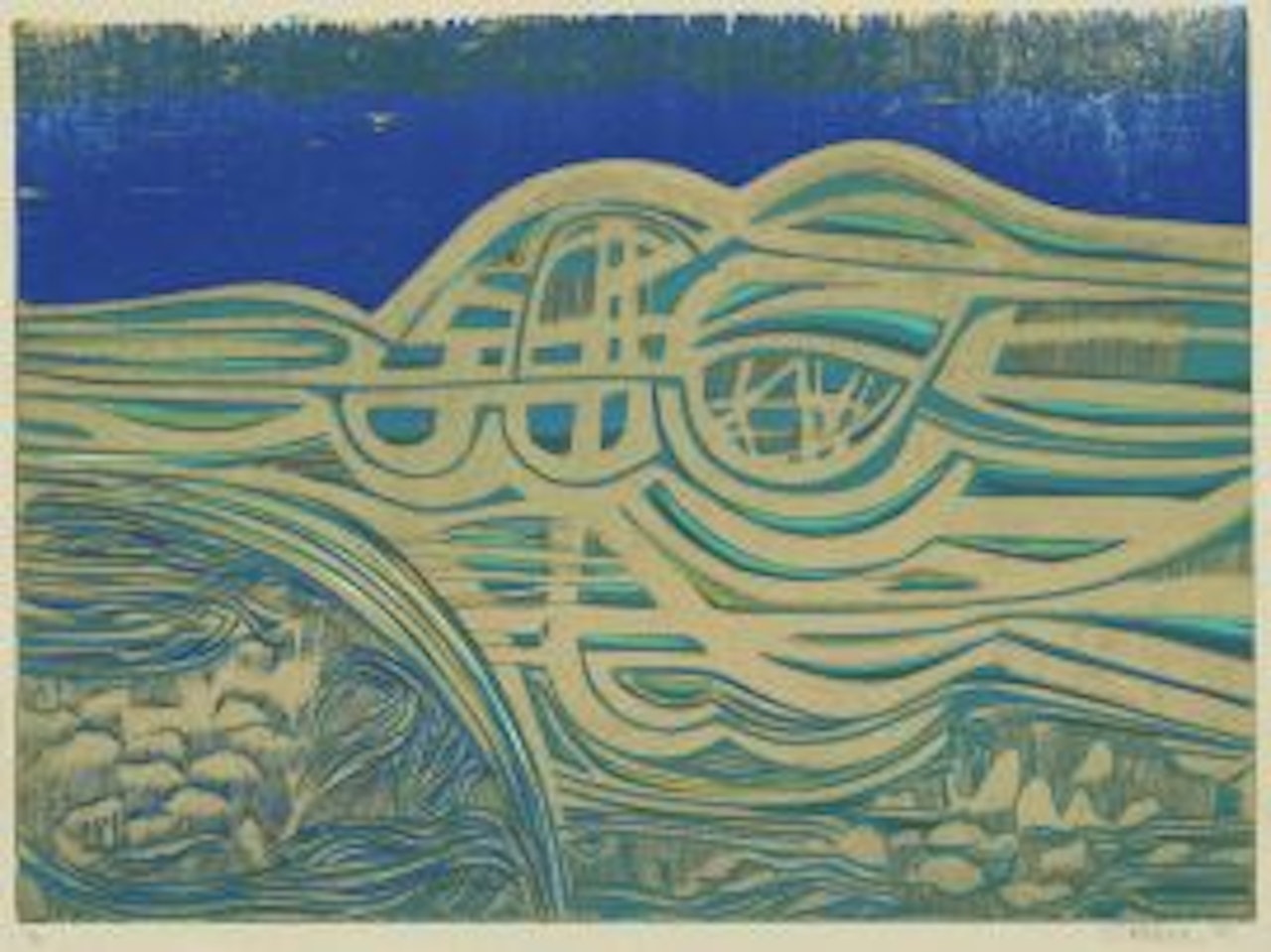 Abstract by Cecil Skotnes