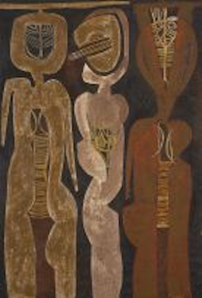 Three Figures by Cecil Skotnes