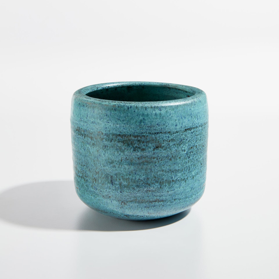 Early pot by Lucie Rie