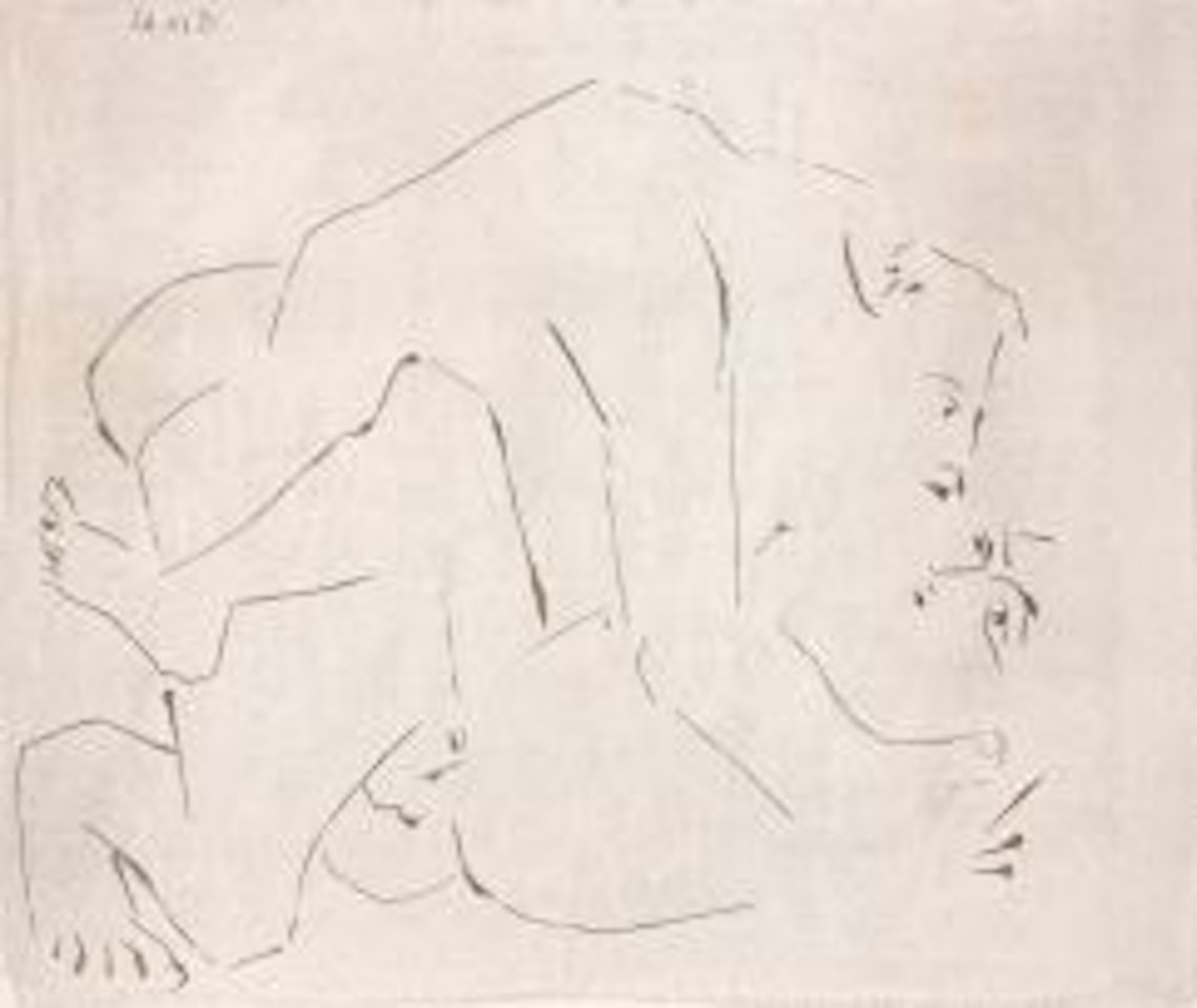 L"Etreinte, I by Pablo Picasso