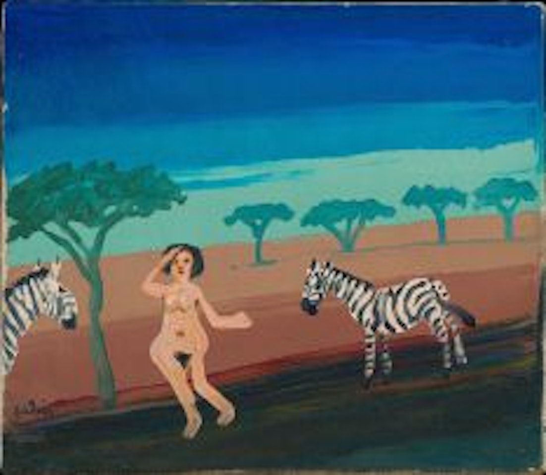 Wandering Nude, from the series "The Wandering Nude" by Walter Battiss