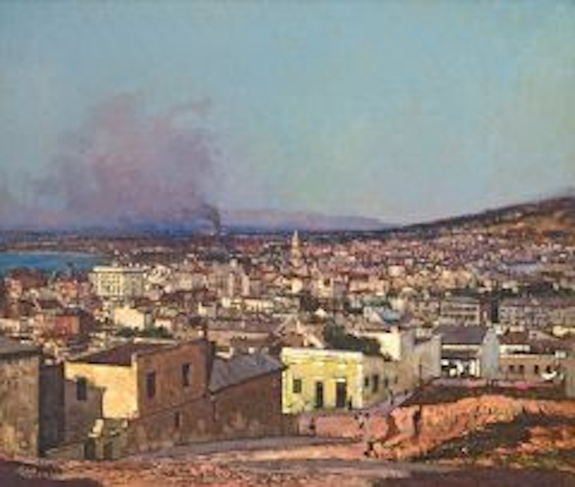 View of City Bowl from Bo-Kaap by Robert Gwelo Goodman