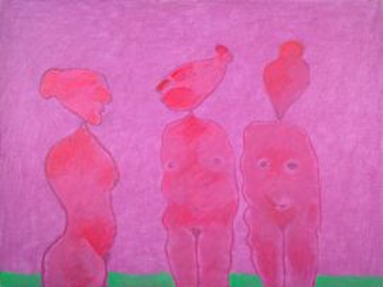 Girls in the Grass by Robert Hodgins