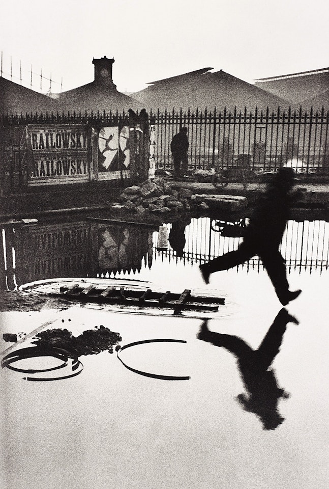 Behind the Gare Saint-Lazare, Paris by Henri Cartier-Bresson
