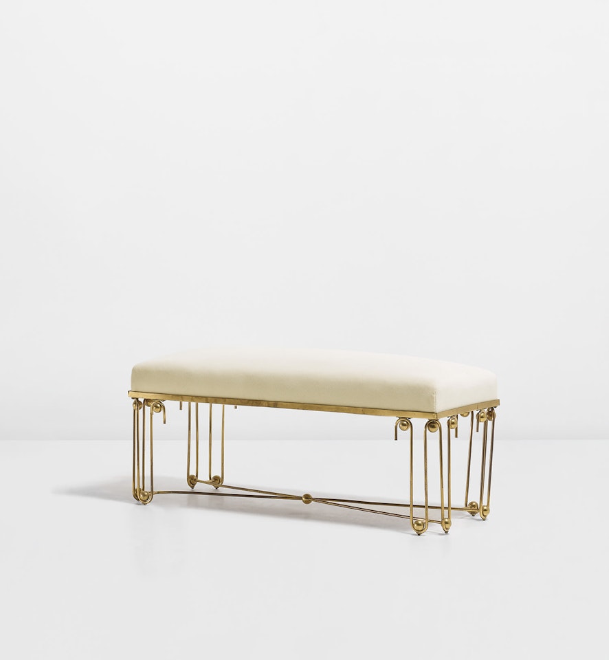 "Ondulation" bench by Jean Royere