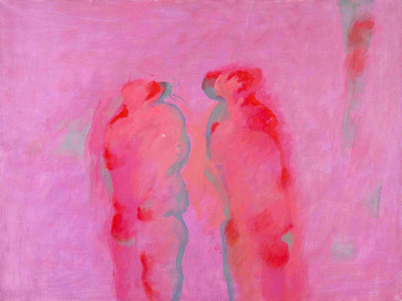 Two Figures by Robert Hodgins