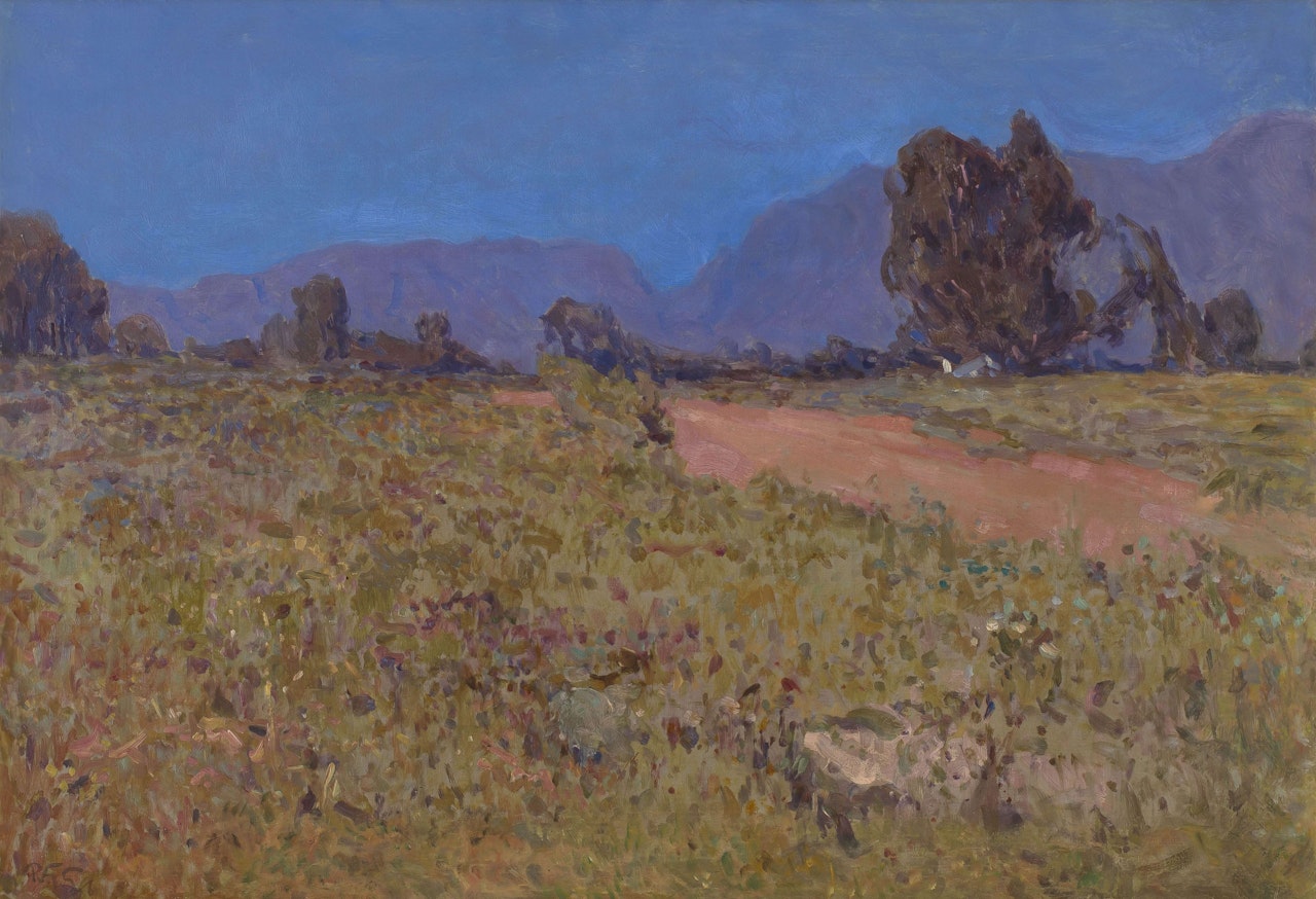 View from Helshoogte Pass by Robert Gwelo Goodman