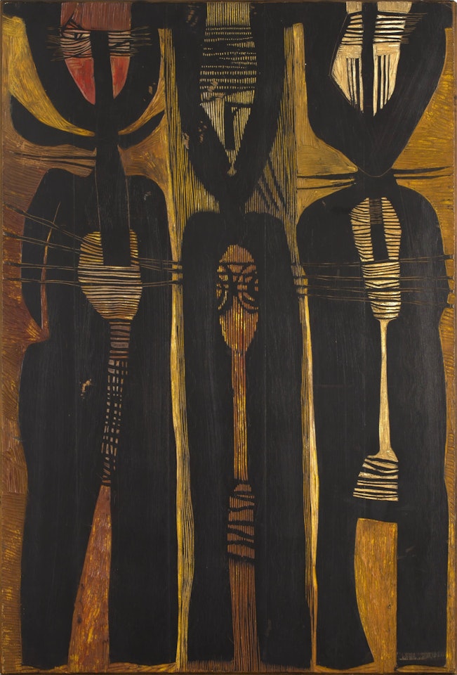 Untitled (Three Figures) by Cecil Skotnes