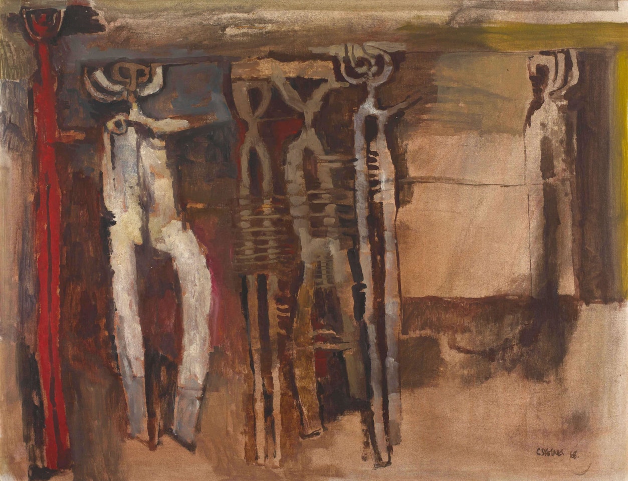 Abstract Figures by Cecil Skotnes