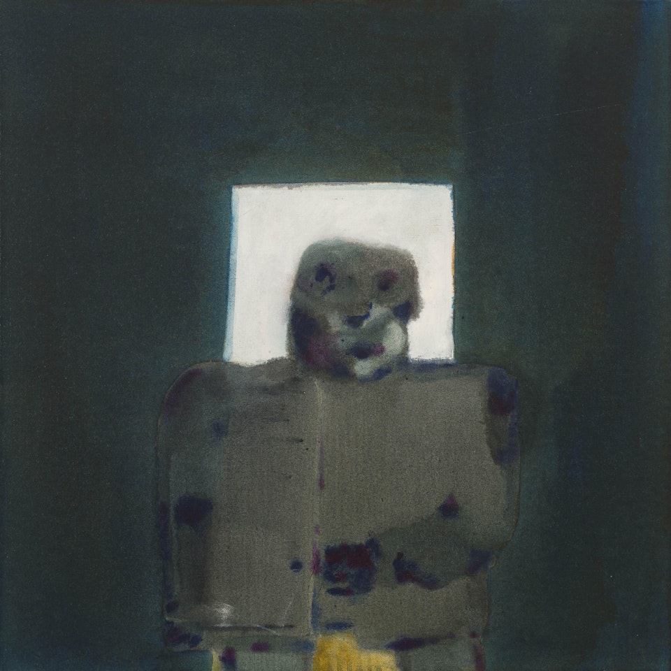 Man in a Lighted Doorway by Robert Hodgins