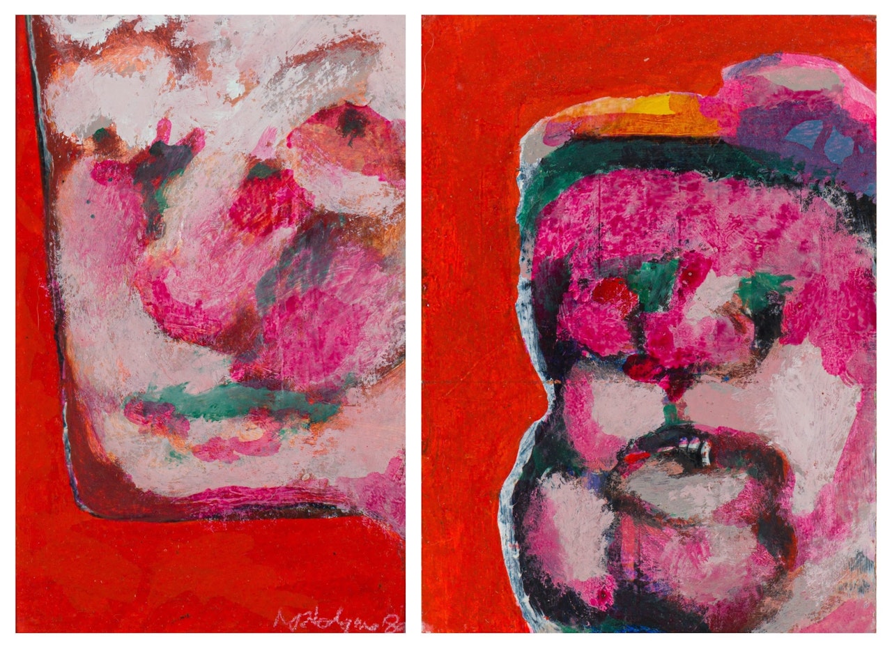 The Artist"s Uncle, Mr Edward ("Werewolf") Hodgins; The Artist"s Mad Great-Grandmother, two by Robert Hodgins