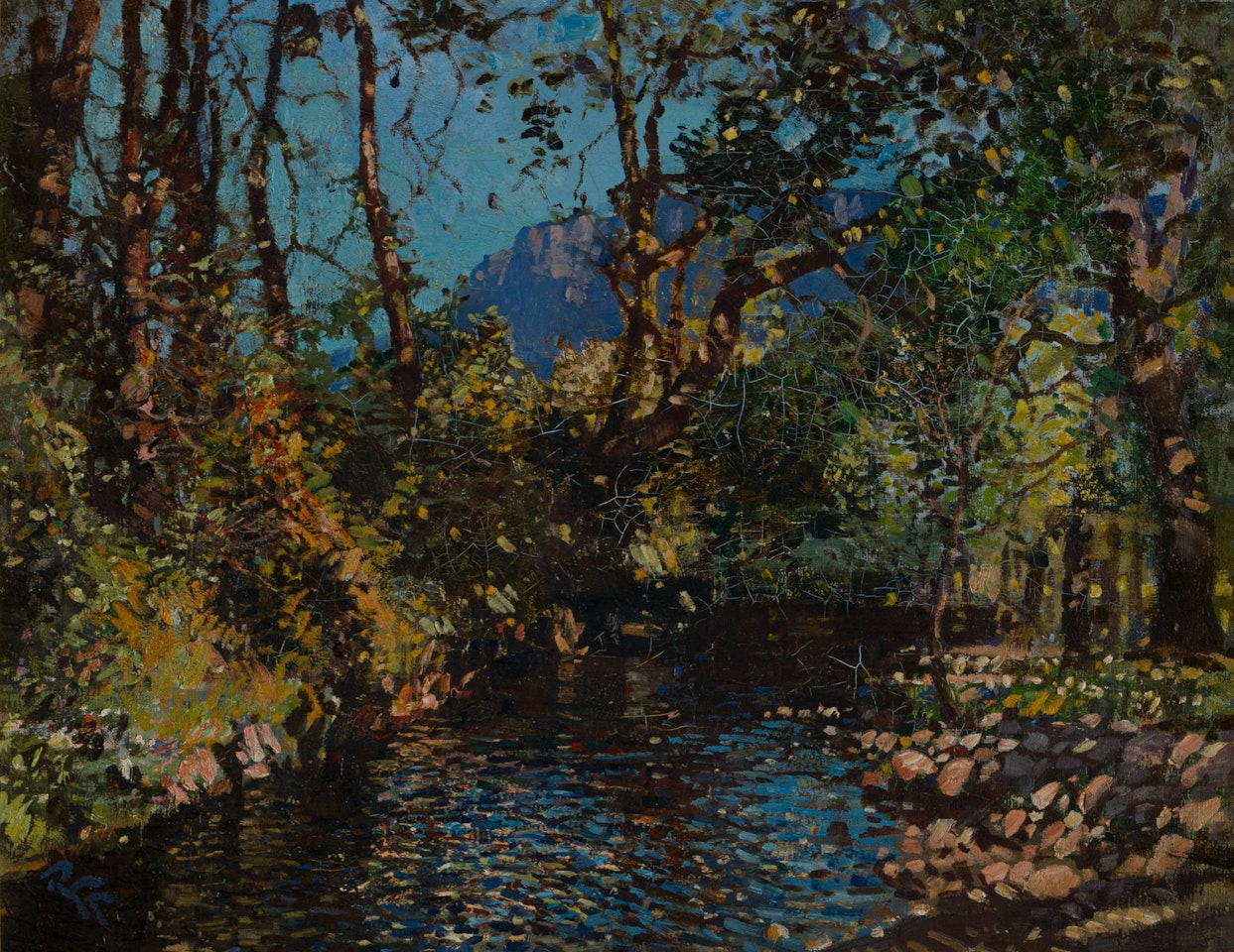 River Scene by Robert Gwelo Goodman