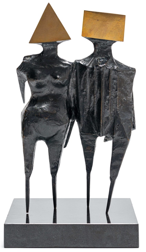 Walking Couple, Maquette I by Lynn Chadwick