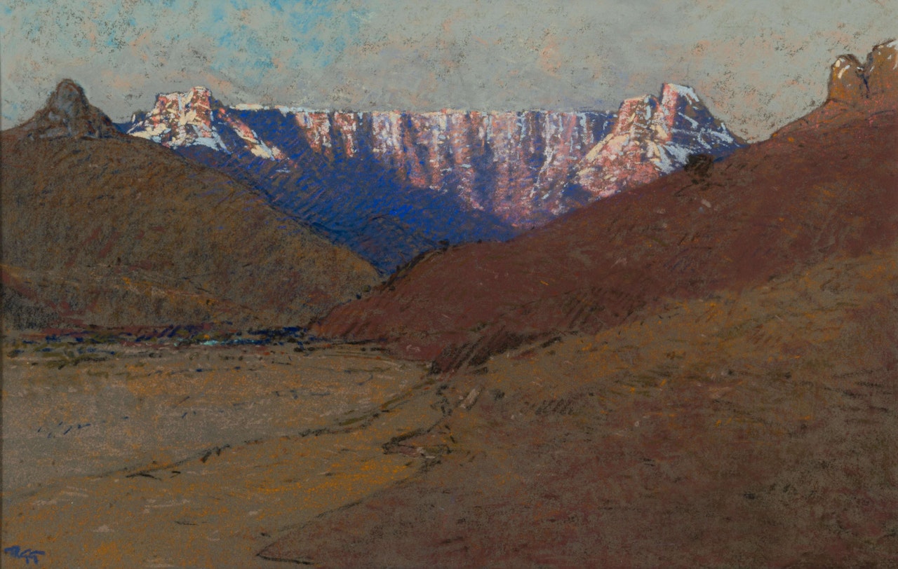 The Amphitheatre, Northern Drakensberg by Robert Gwelo Goodman