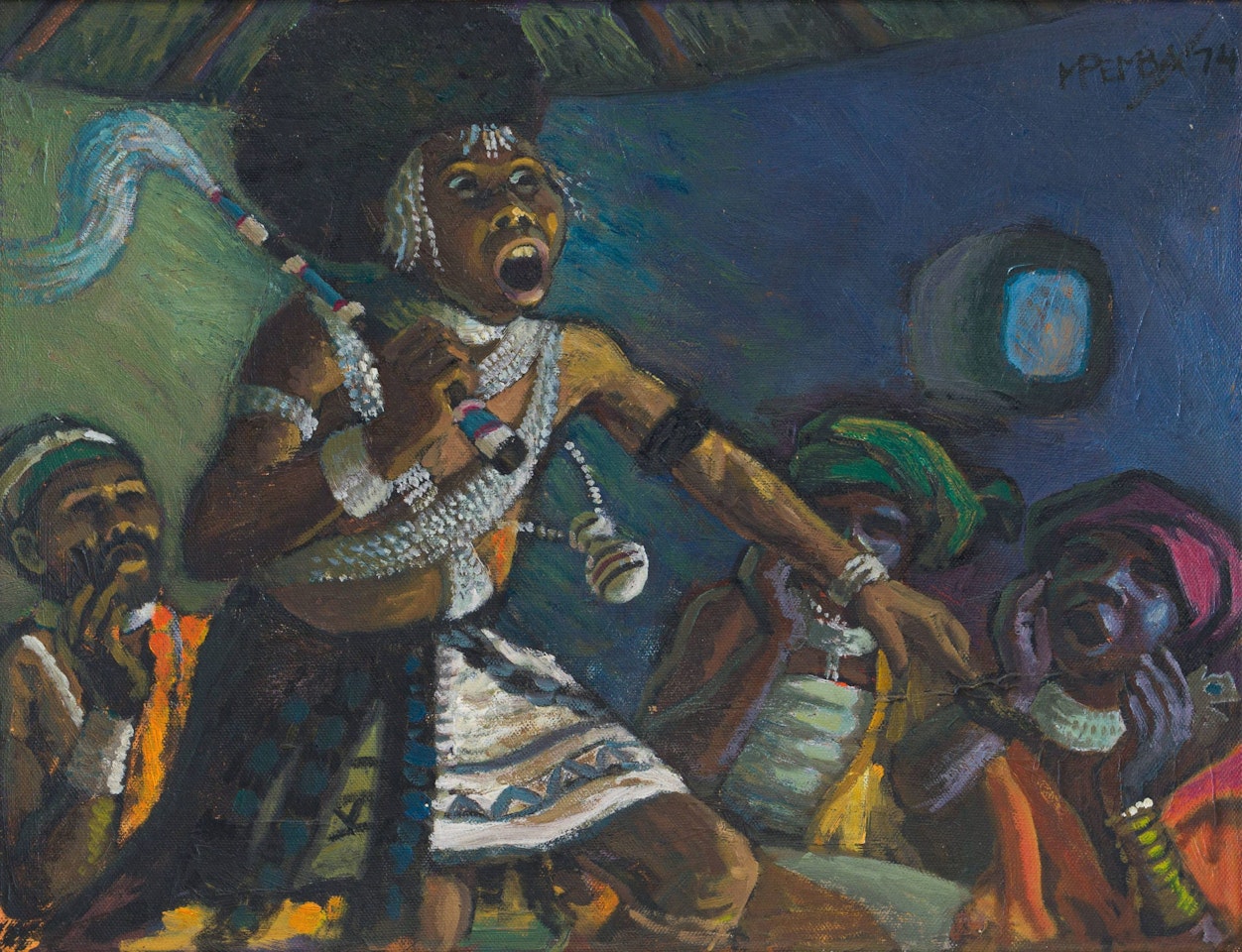 Sangoma by George Milwa Mnyaluza Pemba