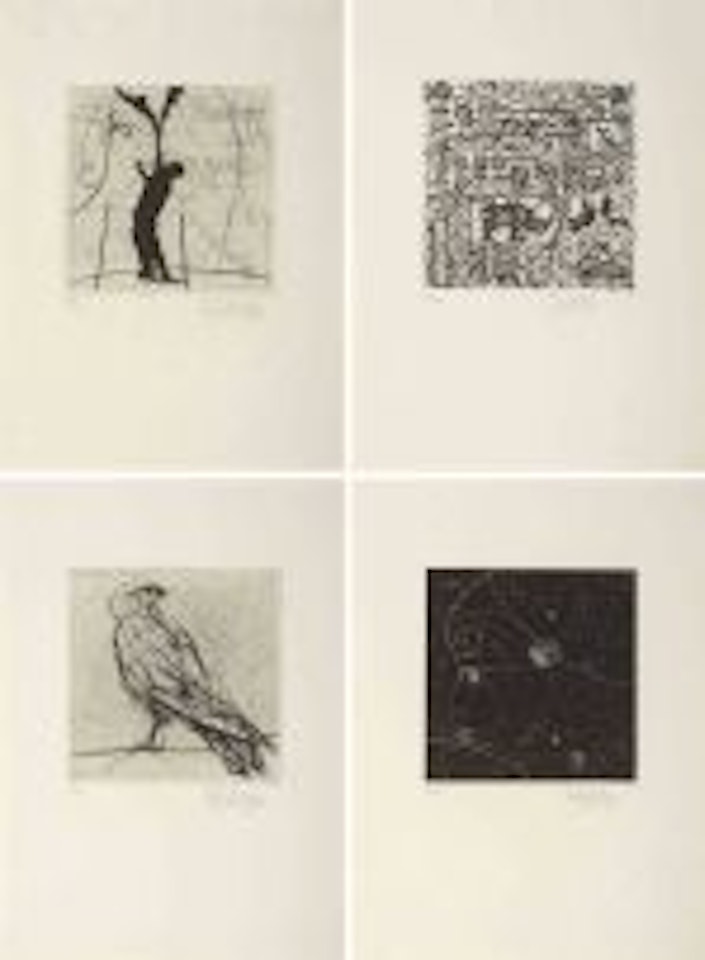 Magic Flute (Suite of 4 Prints) by William Kentridge