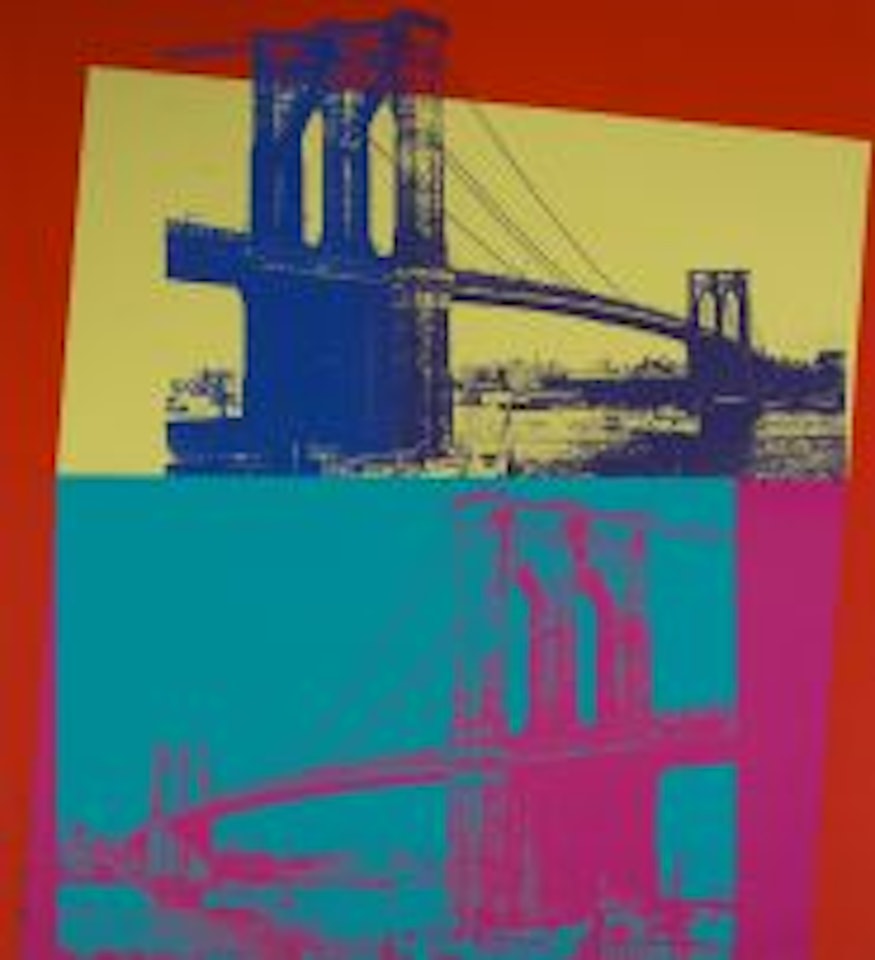 Brooklyn Bridge by Andy Warhol