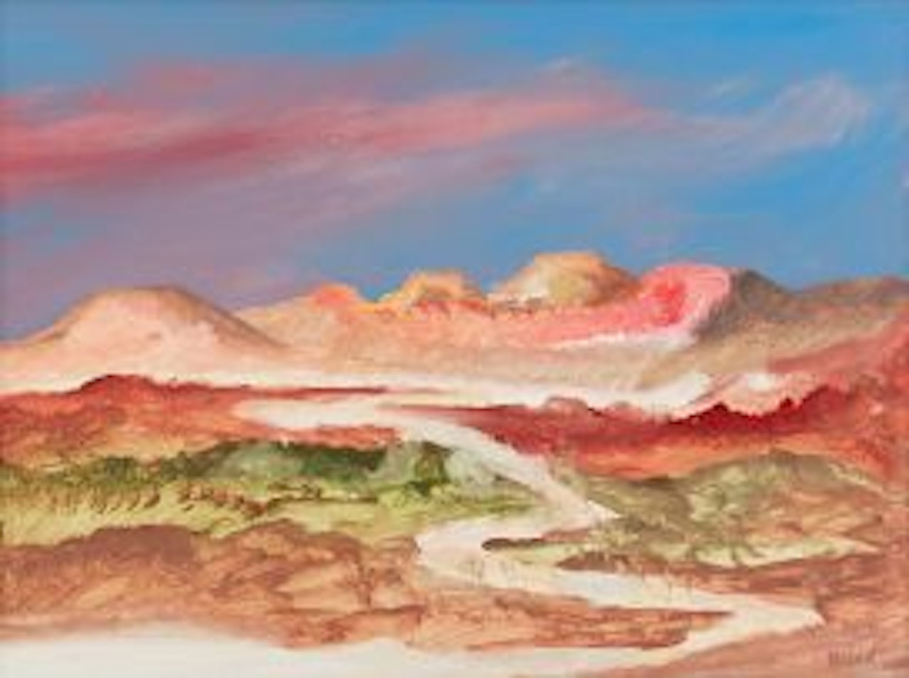 Central Australia by Sidney Nolan