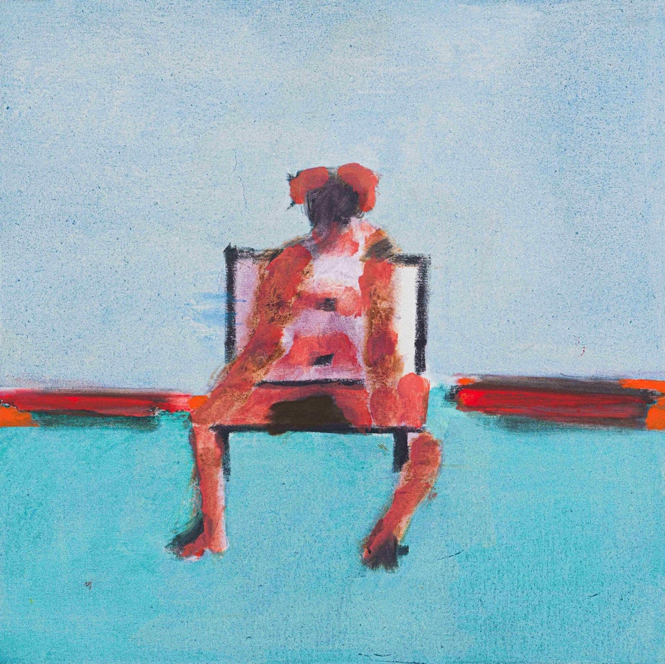 Woman in a Landscape by Robert Hodgins