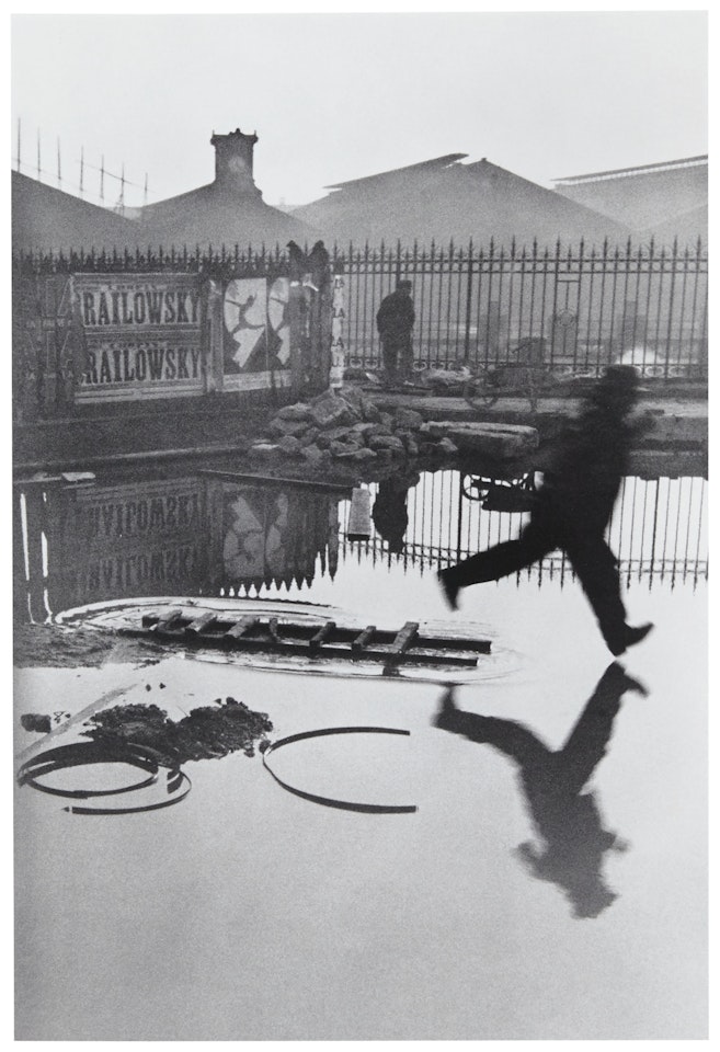 Behind the Gare St. Lazare, Paris by Henri Cartier-Bresson