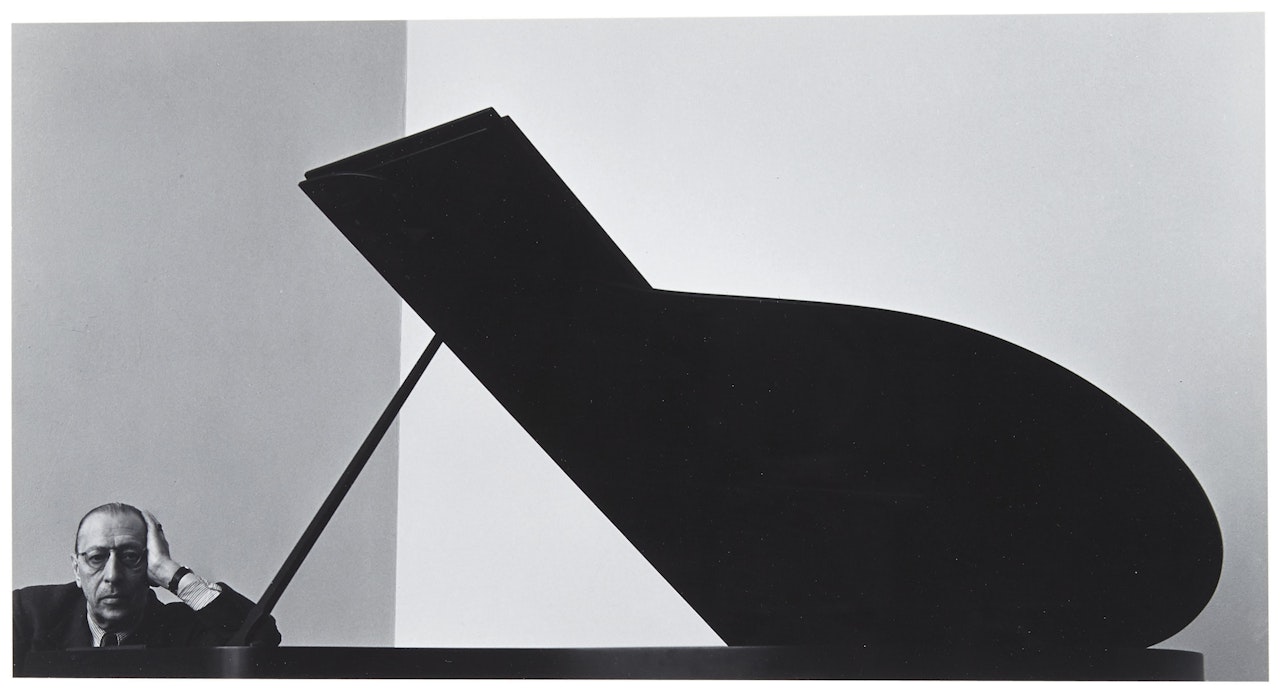 Igor Stravinsky by Arnold Newman