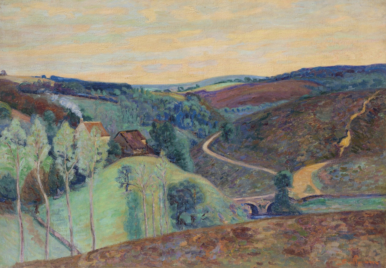 Le pont Charraud by Armand Guillaumin