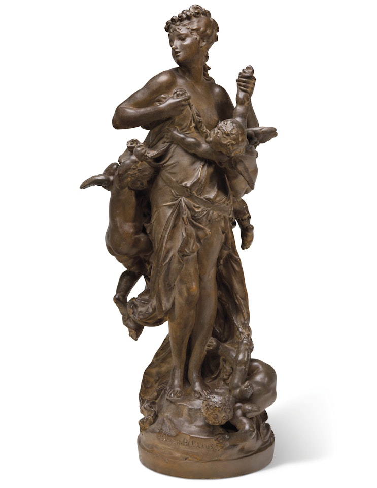 L"Innocence tourmentée par l"Amour by Auguste Rodin