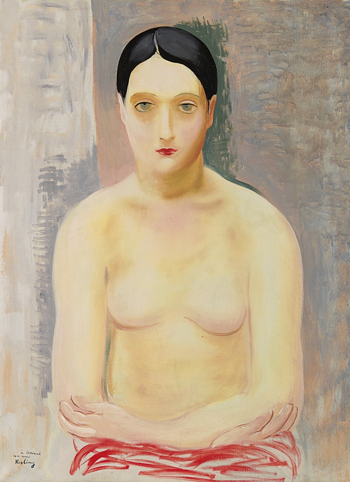 Nu by Moïse Kisling