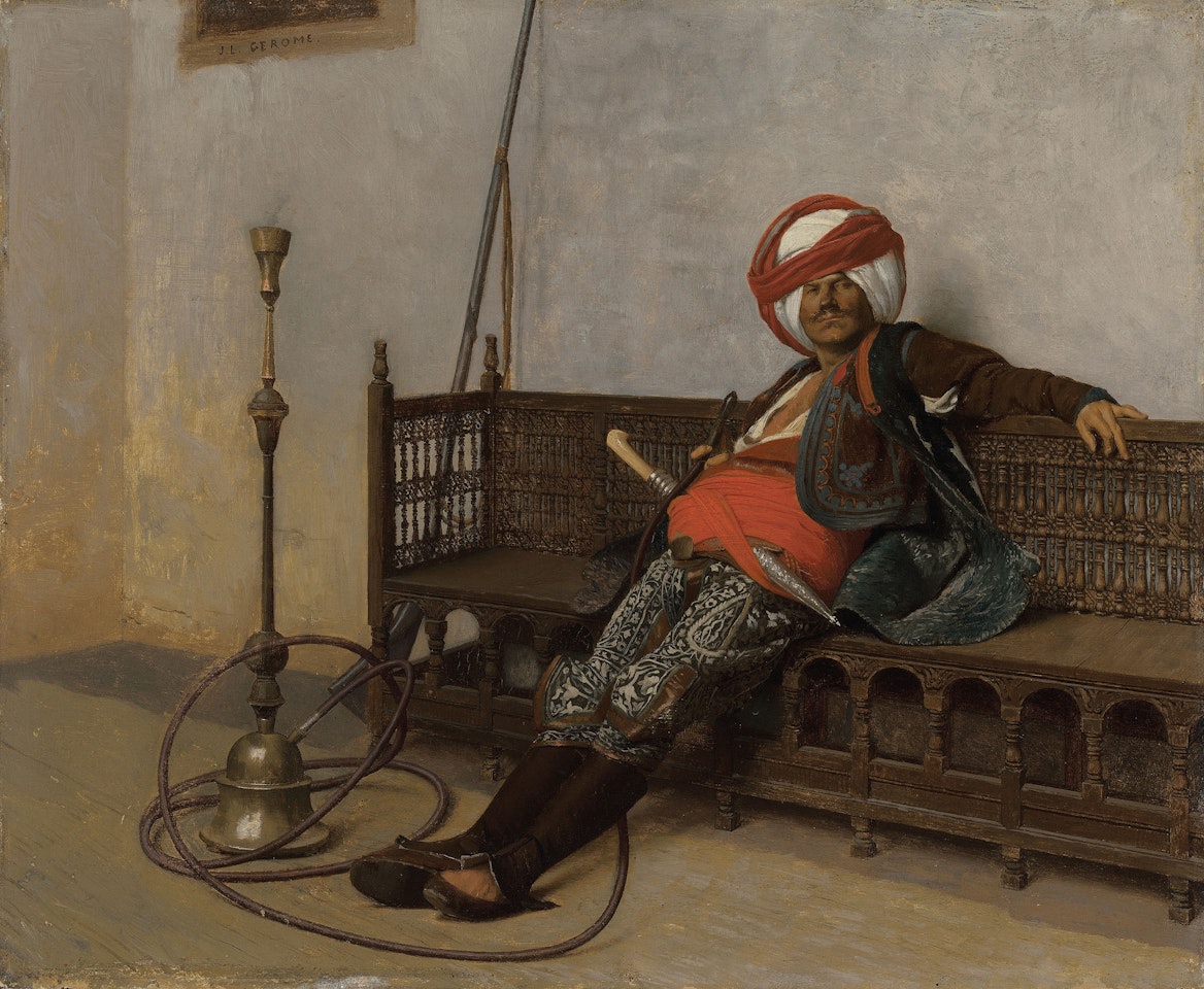 Chef arnaute by Jean Léon Gérome