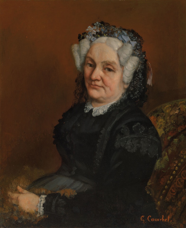 Portrait of Madame Sophie Loiseau by Gustave Courbet