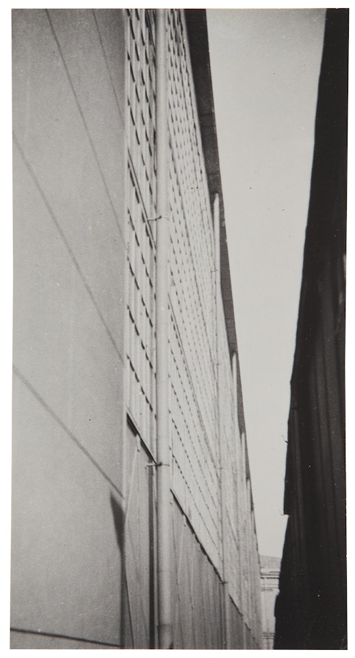 Wall of Brianskii Railway Station, Moscow by Alexander Rodchenko