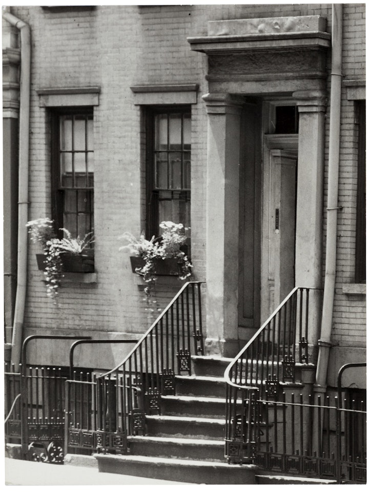 111 Bedford Street, One of New York"s Oldest Dwellings by Berenice Abbott