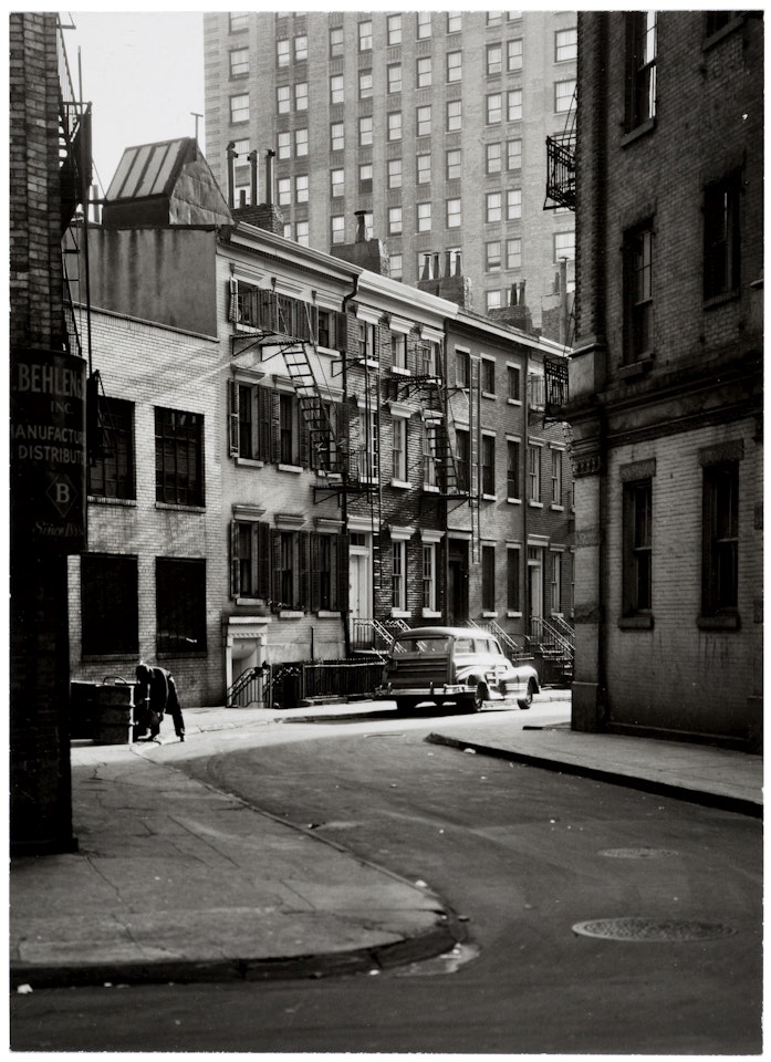 Gay Street"s Twisting Block by Berenice Abbott