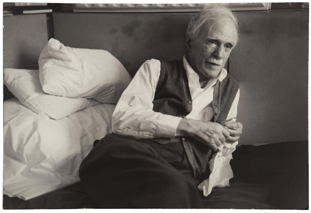 Alfred Stieglitz by Henri Cartier-Bresson