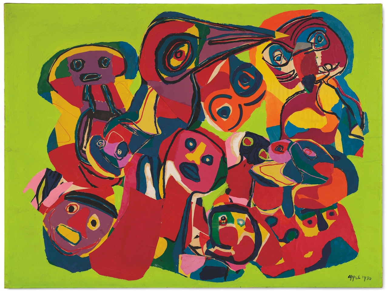 Untitled by Karel Appel
