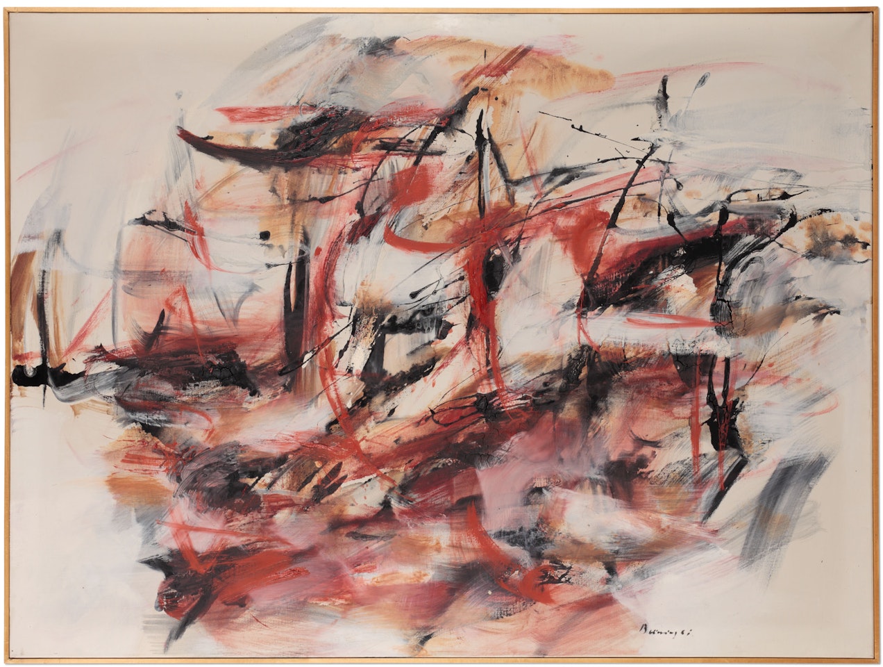 Untitled (Nr. 63) by Peter Bruning