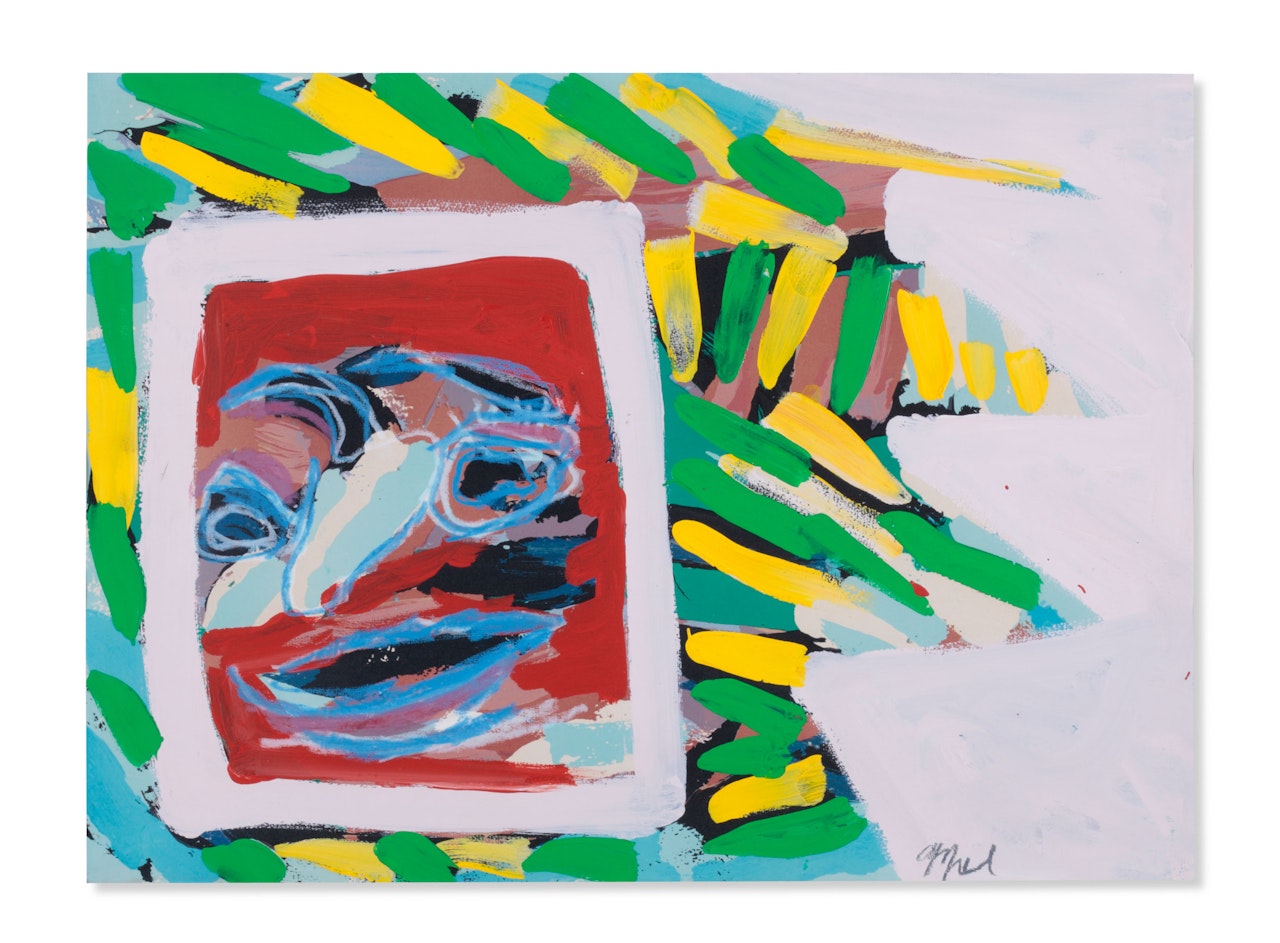 Rood Hoofd (Red Head) by Karel Appel
