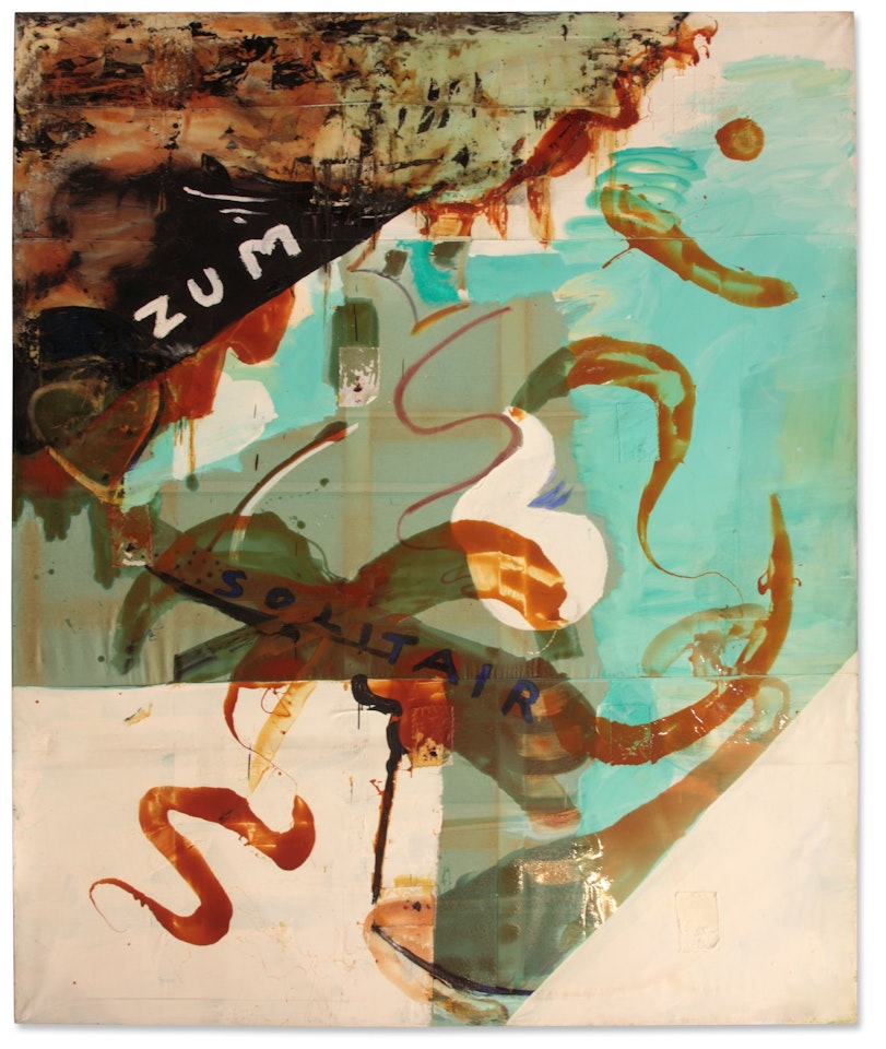 Zum Solitaire by Julian Schnabel